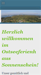 Mobile Screenshot of ostseeferienhaus-sonnenschein.de